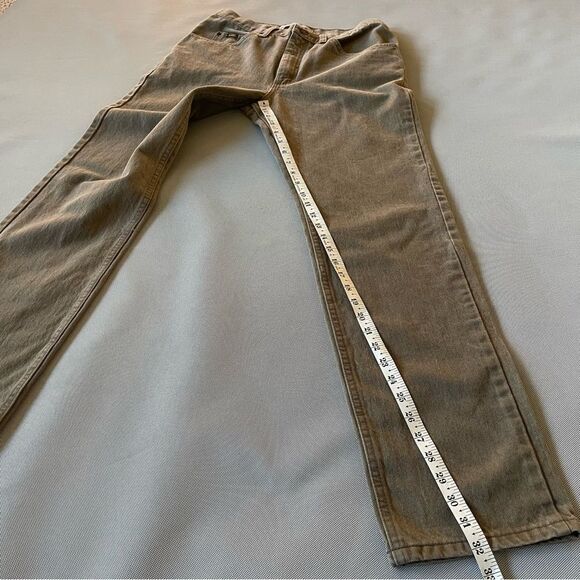 Vintage Lee Denim Jeans Regular Fit Beige Neutral Men’s Size 32x32 EUC - Picture 9 of 11